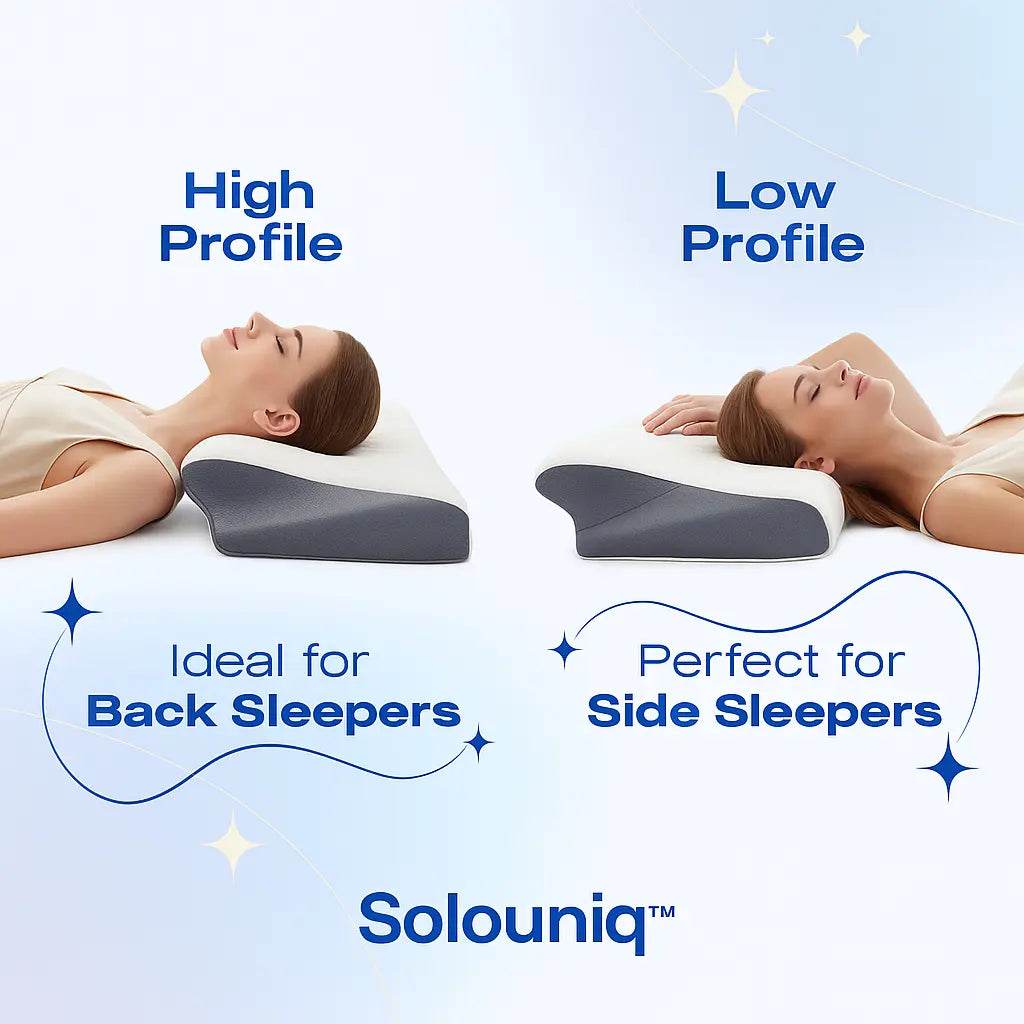 Cozy Cloud Ergonomic Sleep Pillow