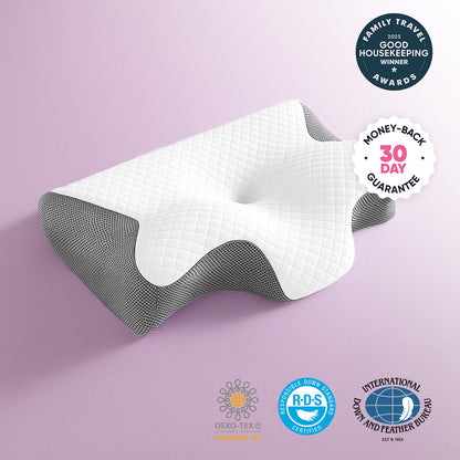 Cozy Cloud Ergonomic Sleep Pillow