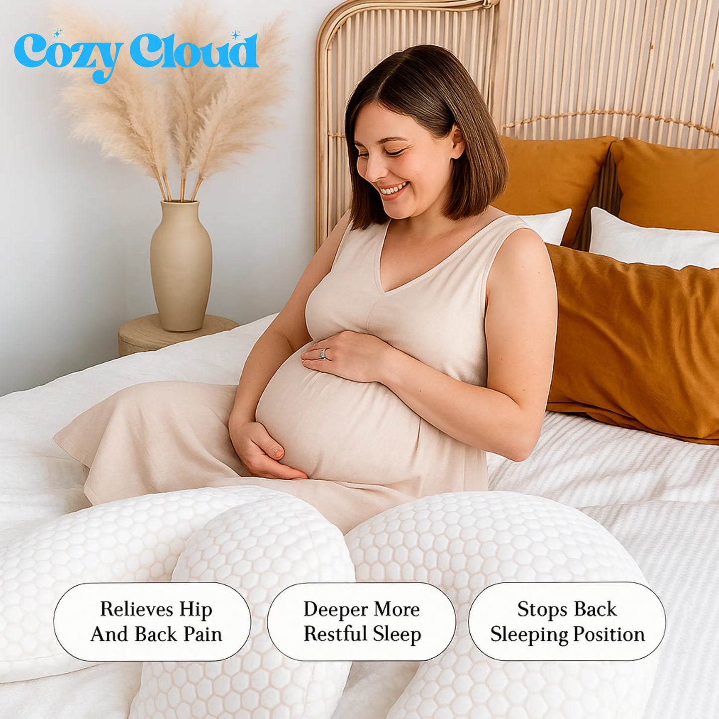 Cozy Cloud Maternity Pillow