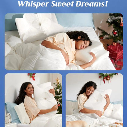 Cozy Cloud Ergonomic Sleep Pillow