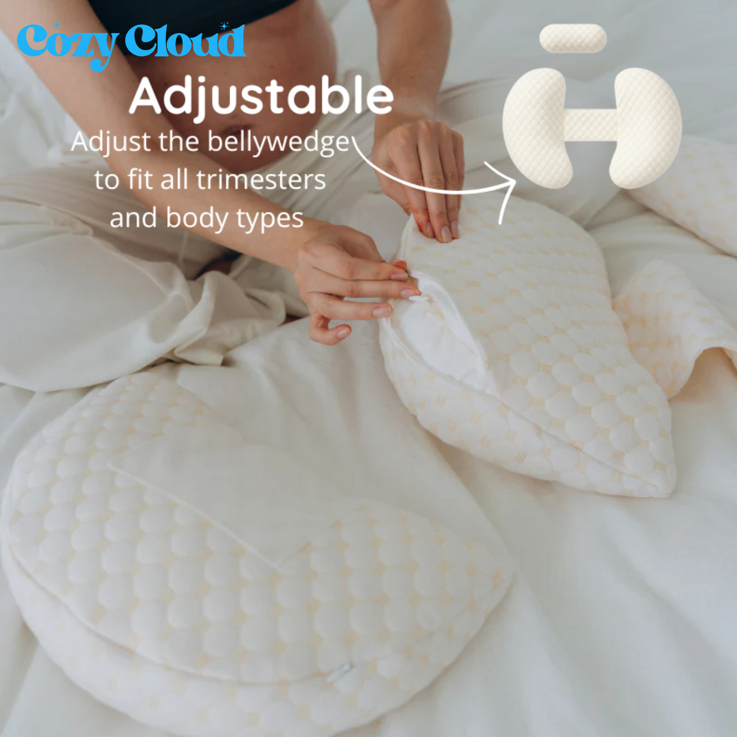 Cozy Cloud Maternity Pillow